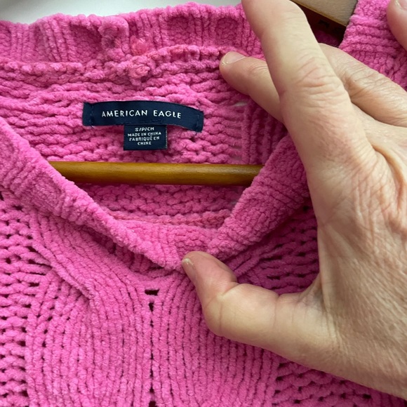 Pink American Eagle Sweater - Picture 2 of 4